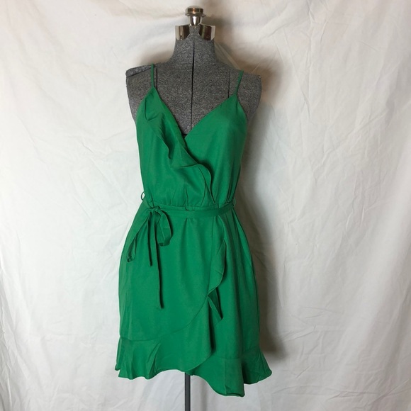 Dee Elly Kelly Green Summer Dress (C) - Picture 2 of 11